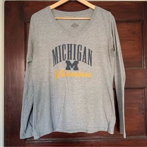 Michigan Wolverines Long-Sleeved Shirt